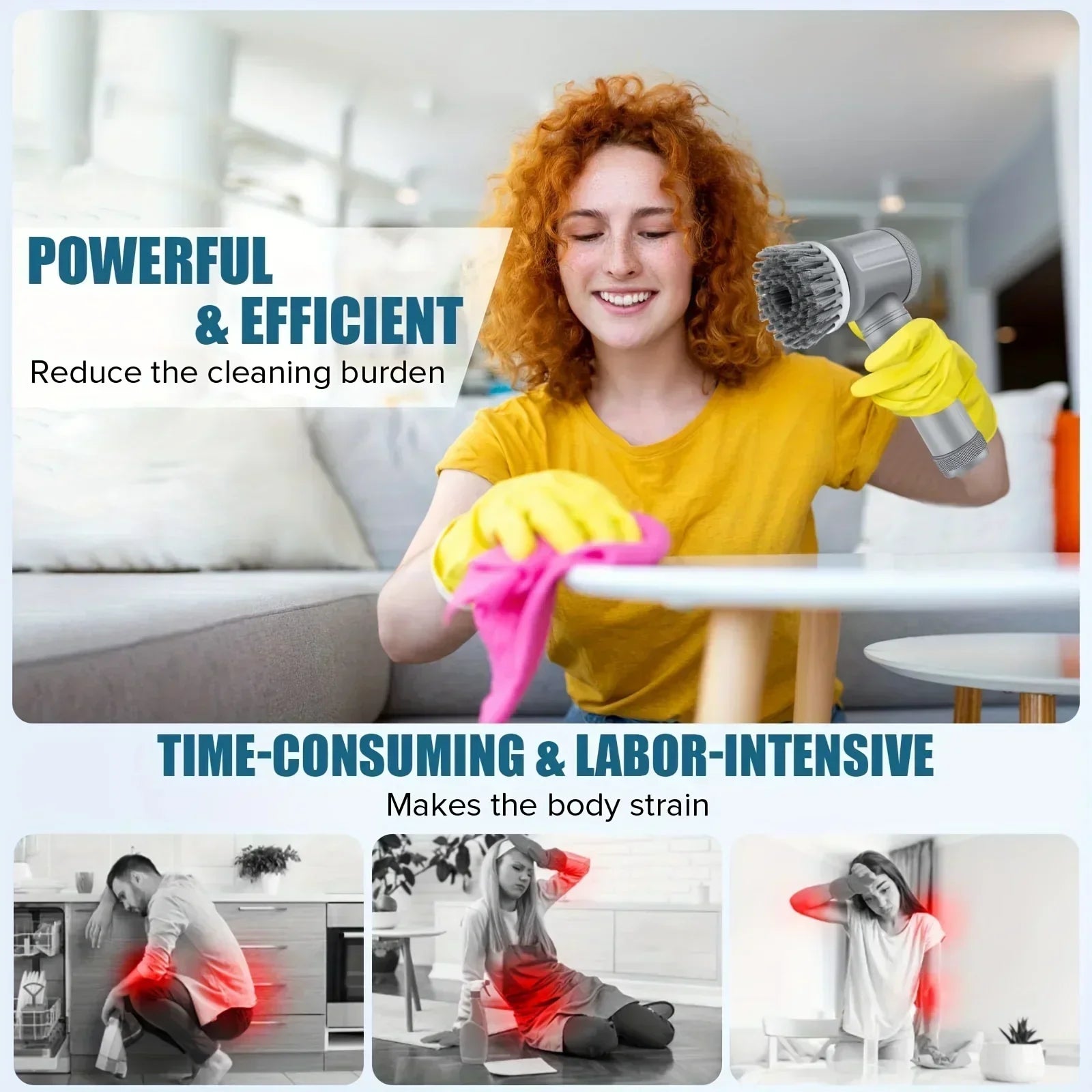 Powerful Spin Scrubber